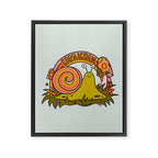 Capricorn Snail Framed Canvas Print Gallery Image 8