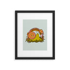 Capricorn Snail Framed Art Print Gallery Image 6