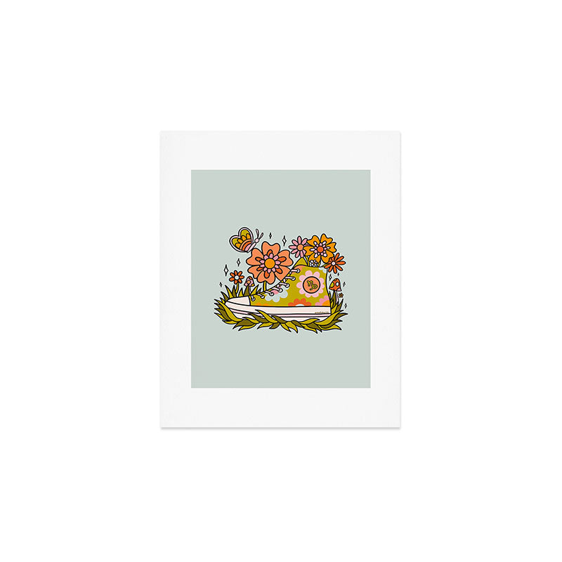 Capricorn Sneaker Art Print Gallery Image 1