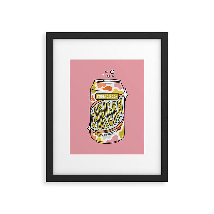 Capricorn Soda Framed Art Print Gallery Image 1