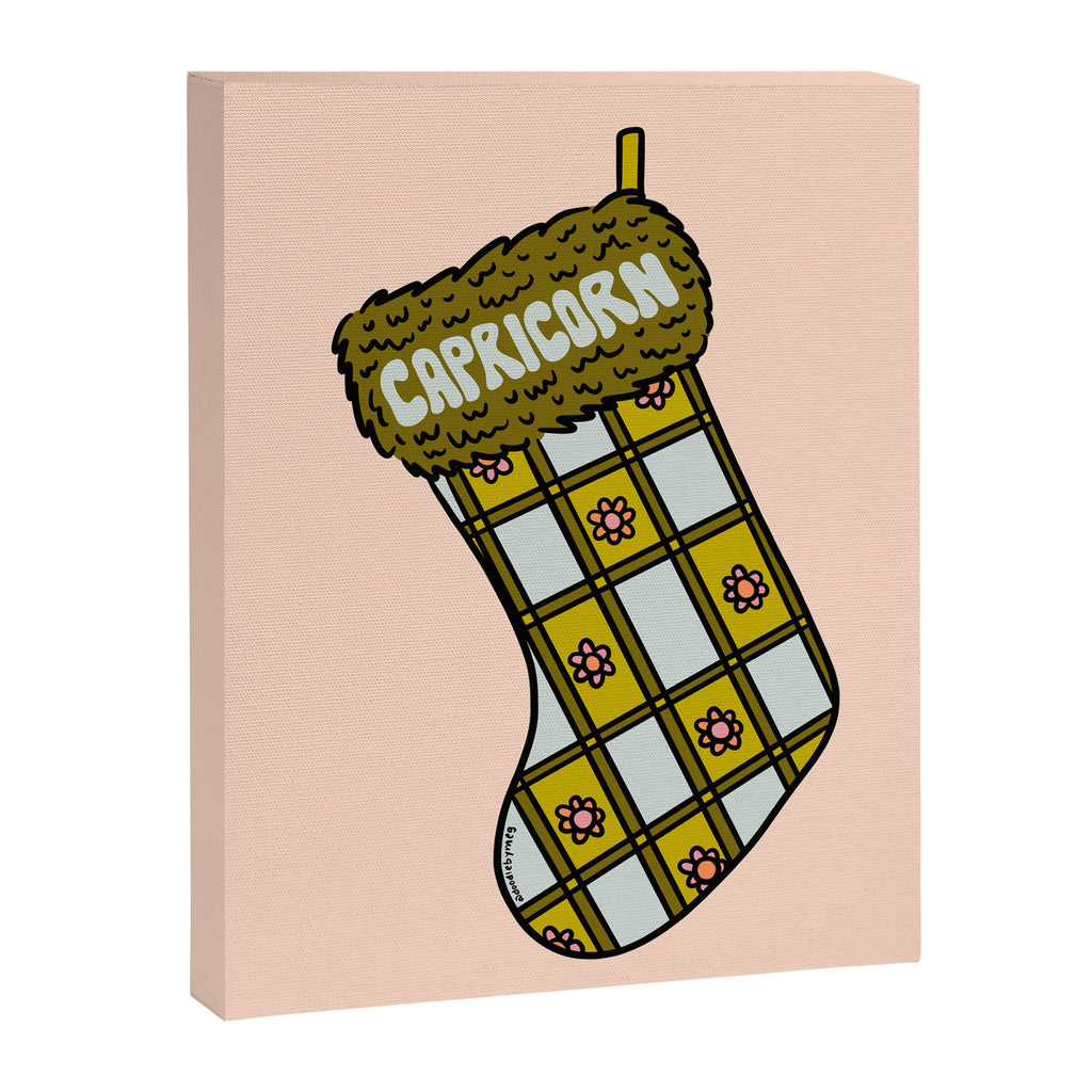 Capricorn Stocking Canvas Print Gallery Image 8