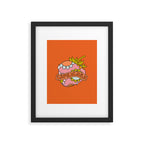 Capricorn Strawberry Framed Art Print Gallery Image 6