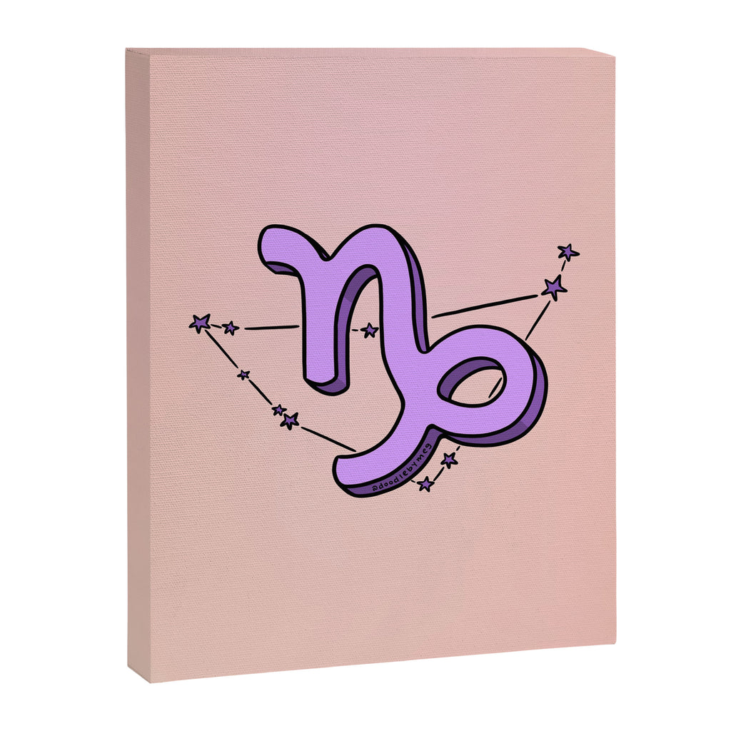 Capricorn Symbol Canvas Print Gallery Image 8