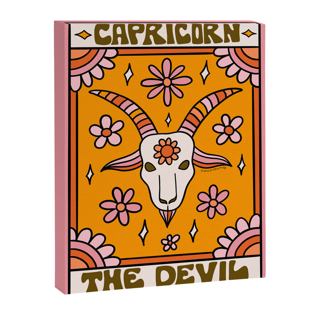 Capricorn Tarot Card Canvas Print Gallery Image 8