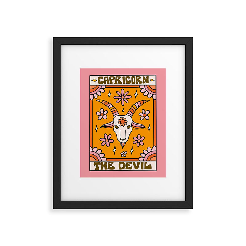 Capricorn Tarot Card Framed Art Print Gallery Image 6