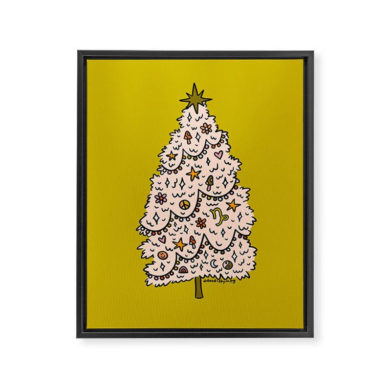 Capricorn Tree Framed Canvas Print Gallery Image 8