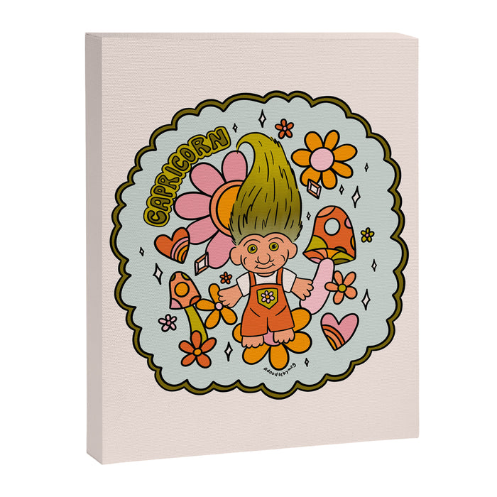 Capricorn Troll Canvas Print Gallery Image 1