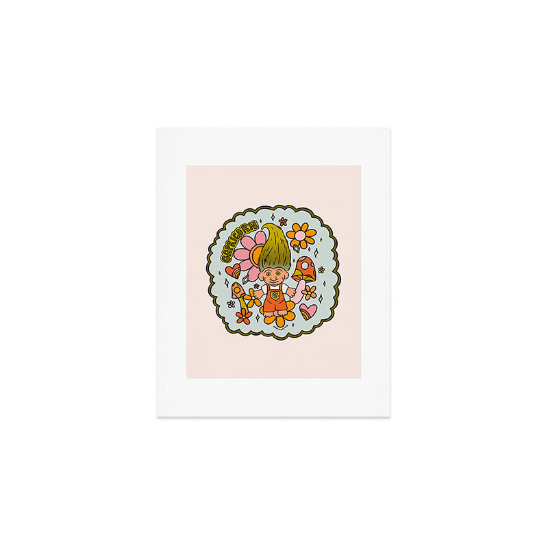 Capricorn Troll Art Print Gallery Image 1