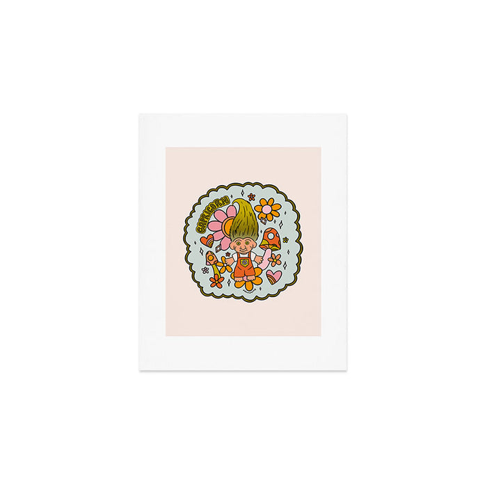 Capricorn Troll Art Print Gallery Image 1