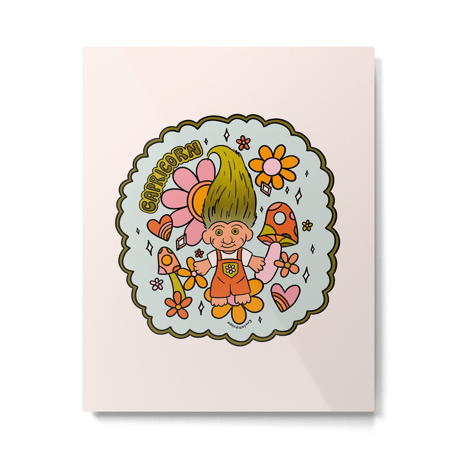 Capricorn Troll Metal Print Gallery Image 6