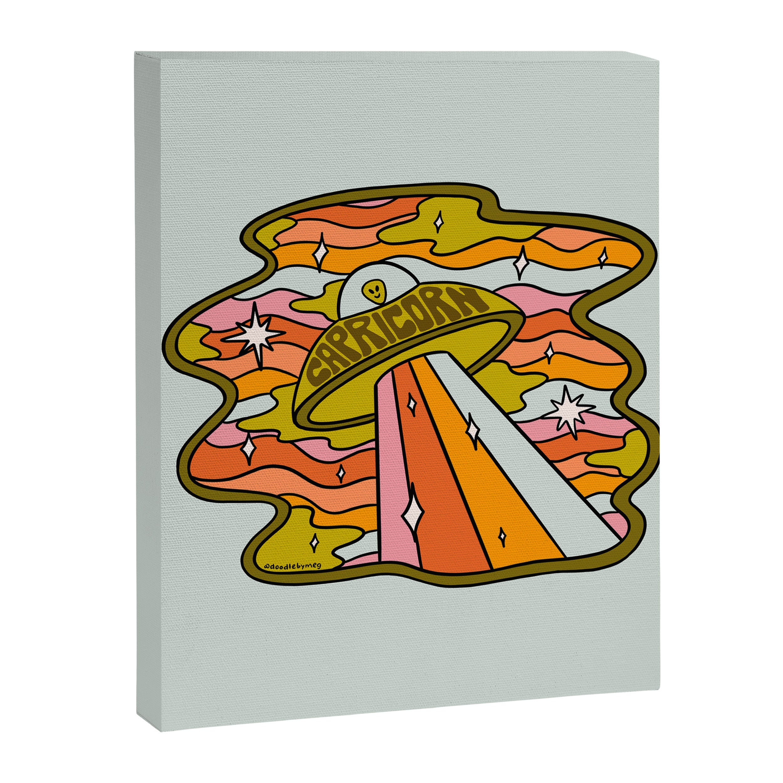 Capricorn UFO Canvas Print Gallery Image 8