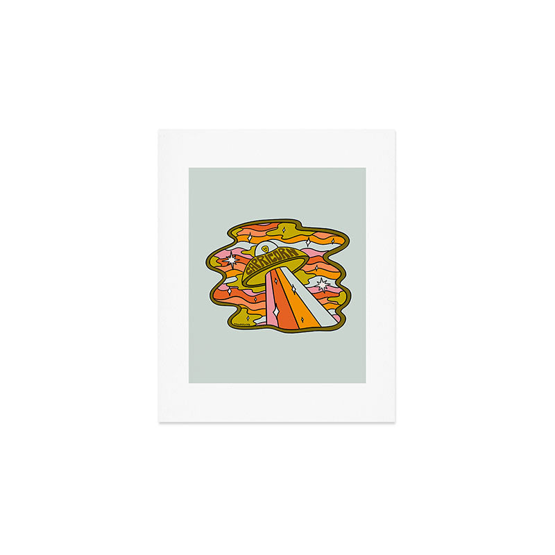 Capricorn UFO Art Print Gallery Image 1