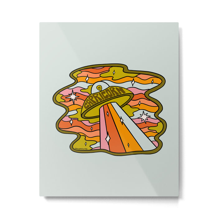 Capricorn UFO Metal Print Gallery Image 1