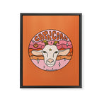 Capricorn Framed Canvas Print Gallery Image 3
