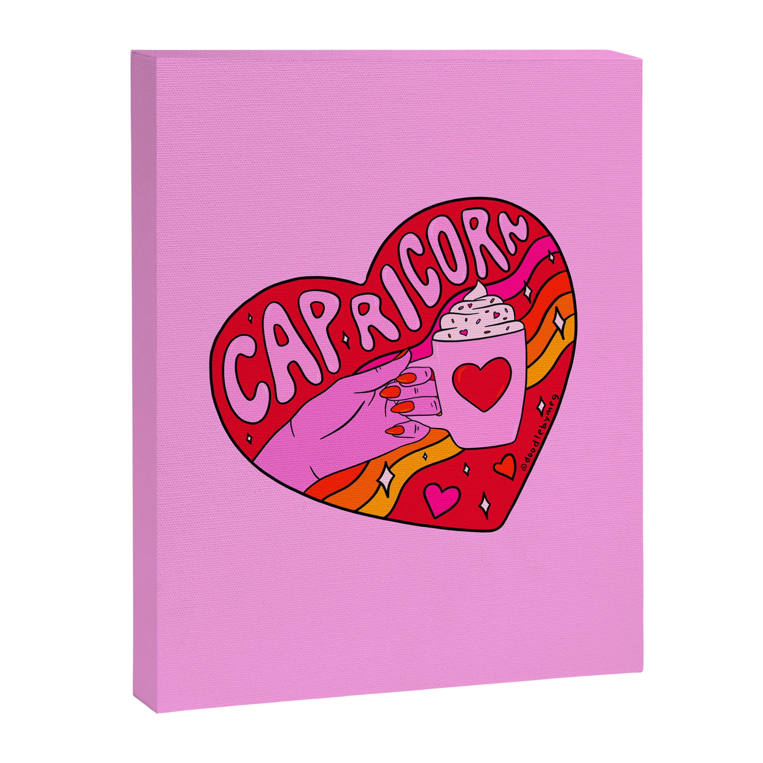 Capricorn Valentine Canvas Print Gallery Image 8