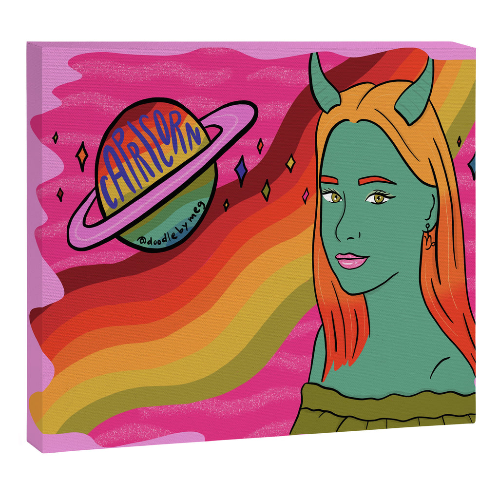 Capricorn Canvas Print Gallery Image 3