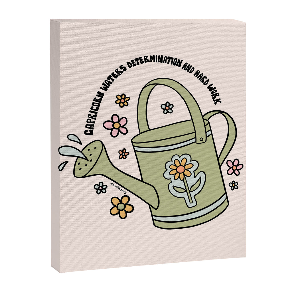 Capricorn Watering Can Canvas Print Gallery Image 8