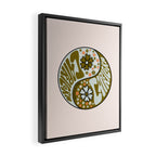 Capricorn Yin Yang Framed Canvas Print Gallery Image 2