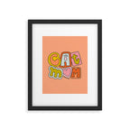 Cat Mom Framed Art Print Gallery Image 6