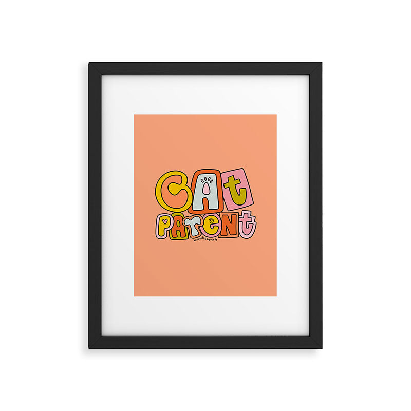 Cat Parent Framed Art Print Gallery Image 6