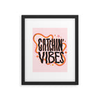 Catchin' Vibes Framed Art Print Gallery Image 6