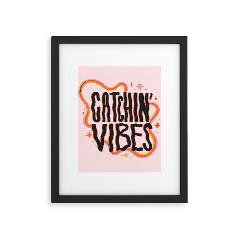 Catchin' Vibes Framed Art Print Gallery Image 6