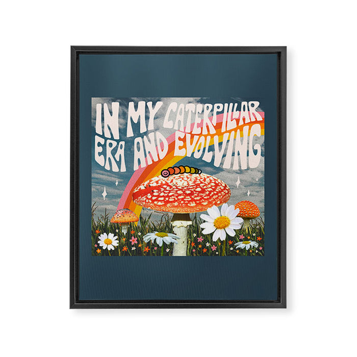 Caterpiller Era Framed Canvas Print Gallery Image 1