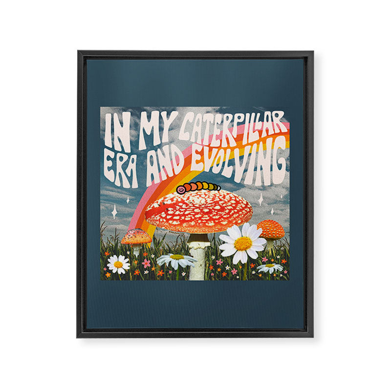 Caterpiller Era Framed Canvas Print Gallery Image 8