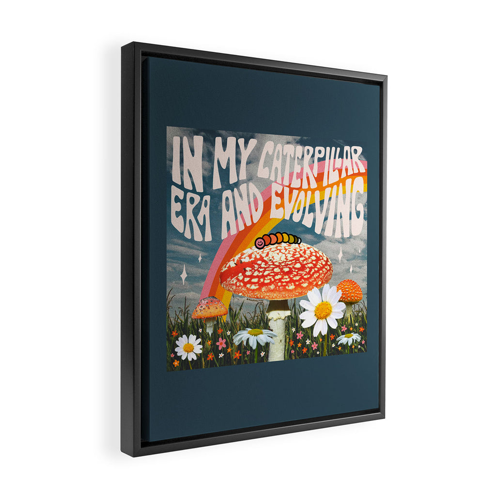 Caterpiller Era Framed Canvas Print Gallery Image 2