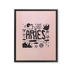 Celestial Aries Framed Canvas Print Gallery Image 8