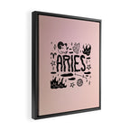 Celestial Aries Framed Canvas Print Gallery Image 2