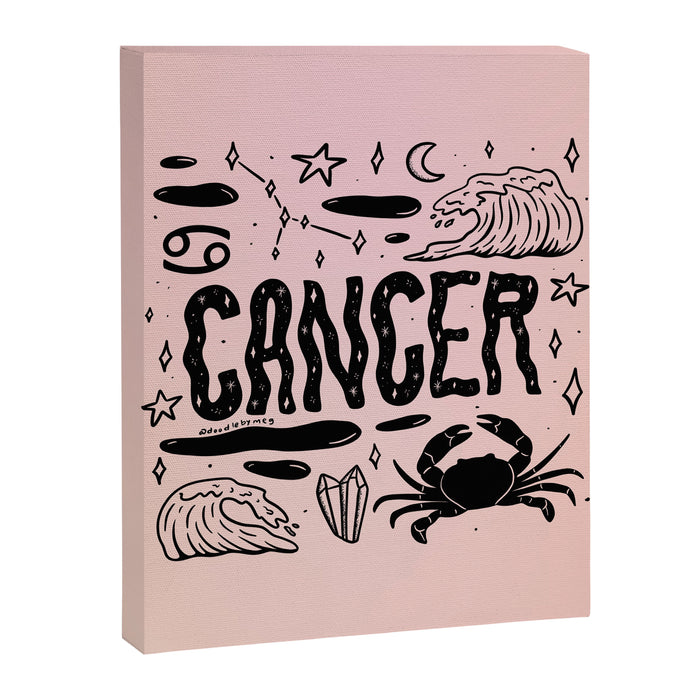 Celestial Cancer Canvas Print Gallery Image 1