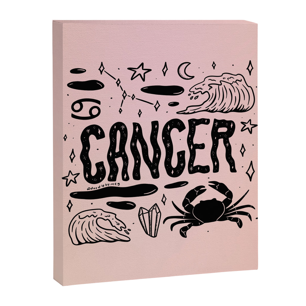 Celestial Cancer Canvas Print Gallery Image 8