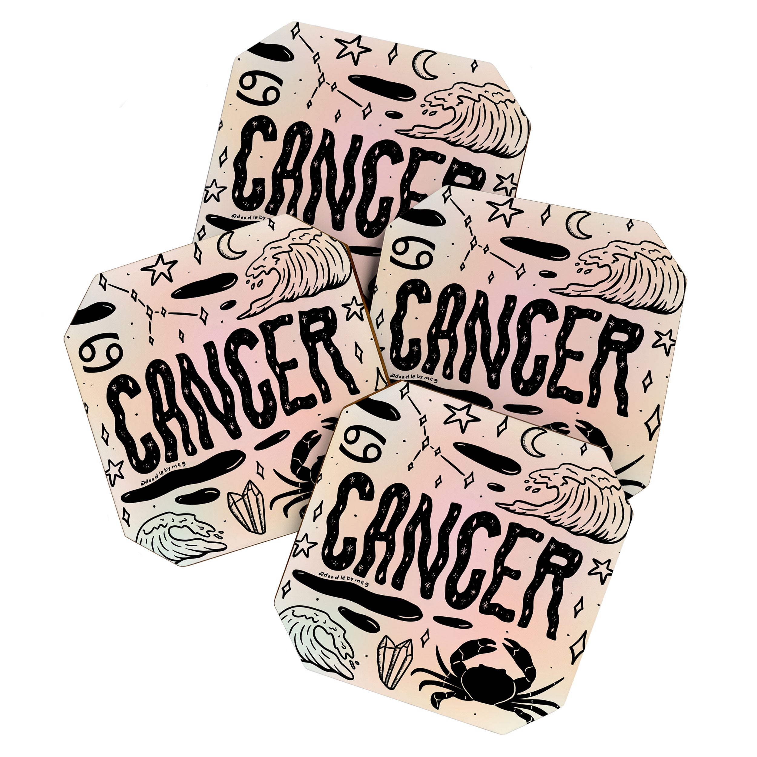 Celestial Cancer Coaster Gallery Image 1