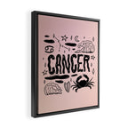 Celestial Cancer Framed Canvas Print Gallery Image 2