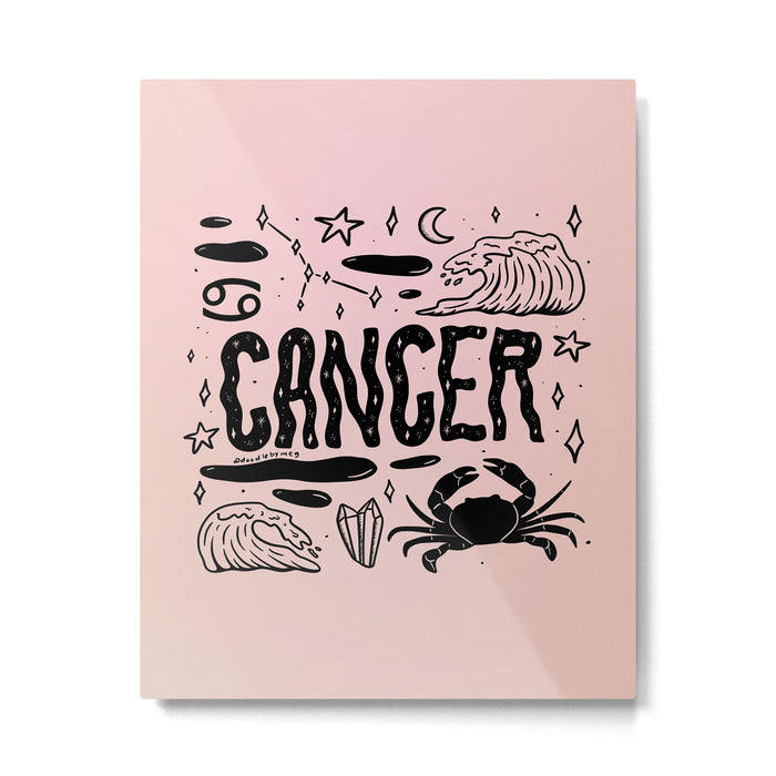Celestial Cancer Metal Print Gallery Image 1