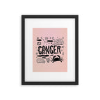 Celestial Cancer Framed Art Print Gallery Image 6