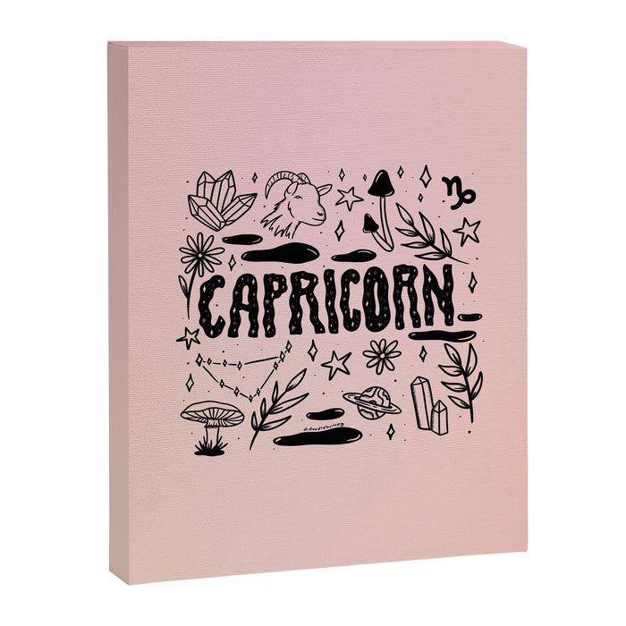 Celestial Capricorn Canvas Print Gallery Image 1