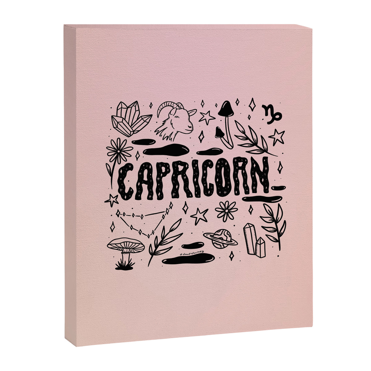 Celestial Capricorn Canvas Print Gallery Image 8