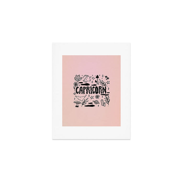 Celestial Capricorn Art Print Gallery Image 1