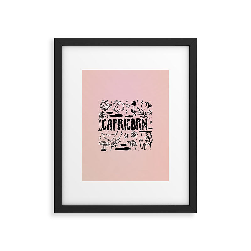 Celestial Capricorn Framed Art Print Gallery Image 6