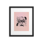 Celestial Gemini Framed Art Print Gallery Image 6