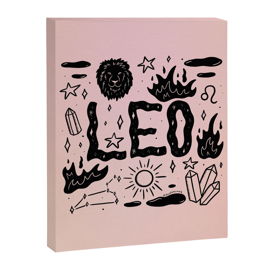 Celestial Leo Canvas Print Gallery Image 8