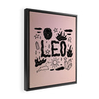 Celestial Leo Framed Canvas Print Gallery Image 2
