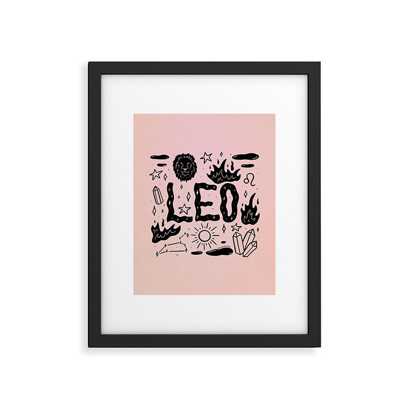 Celestial Leo Framed Art Print Gallery Image 6