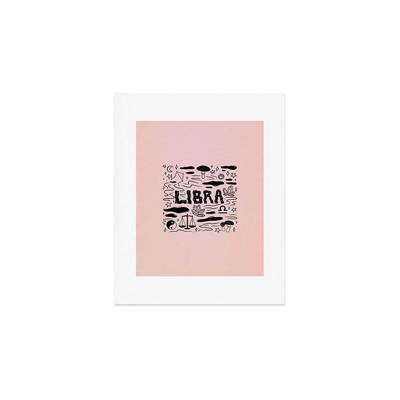 Celestial Libra Art Print Gallery Image 1