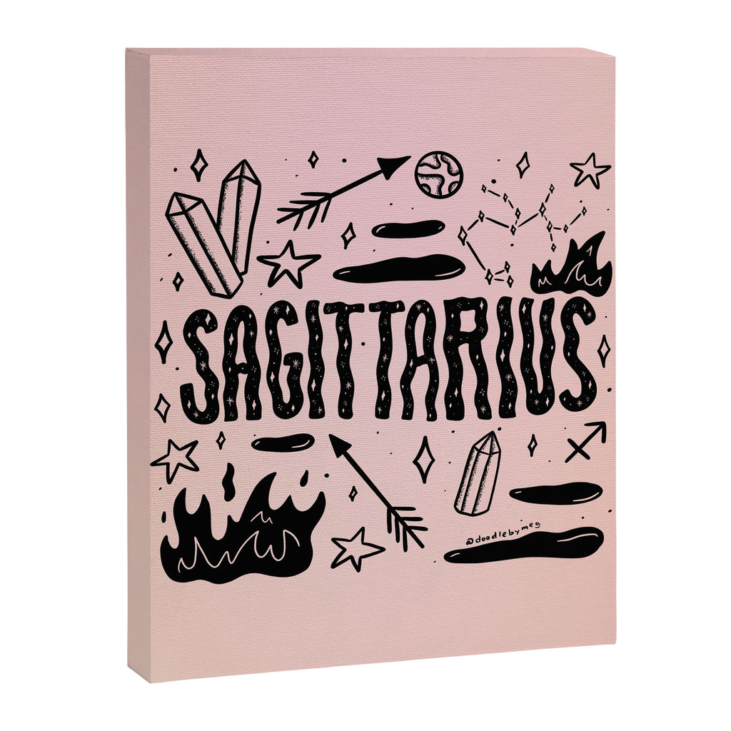 Celestial Sagittarius Canvas Print Gallery Image 8