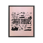 Celestial Sagittarius Framed Canvas Print Gallery Image 8