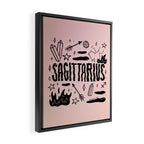 Celestial Sagittarius Framed Canvas Print Gallery Image 2