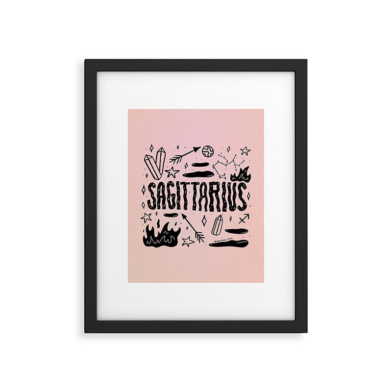 Celestial Sagittarius Framed Art Print Gallery Image 6